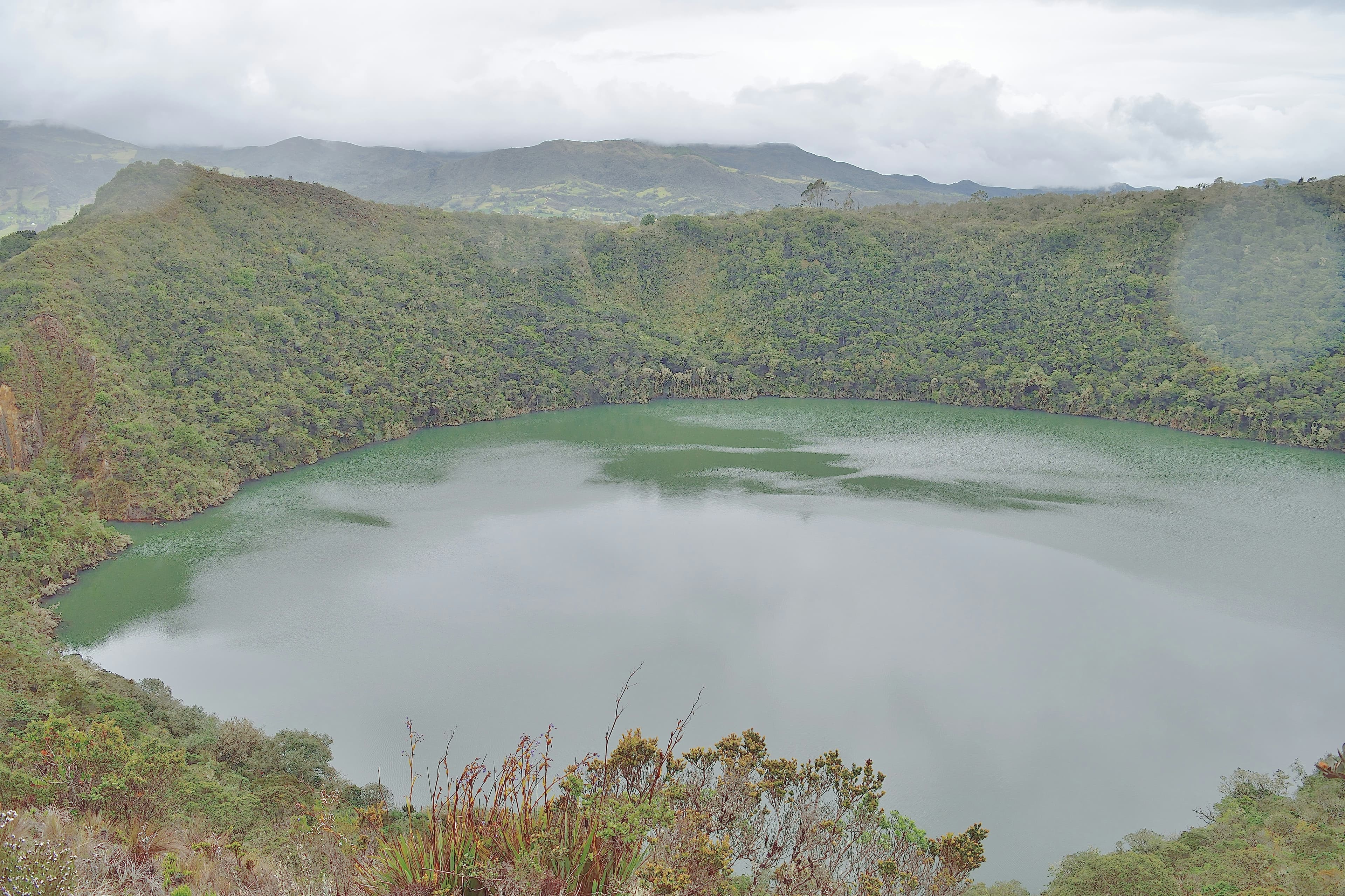 Laguna de Guatavita en Bogota